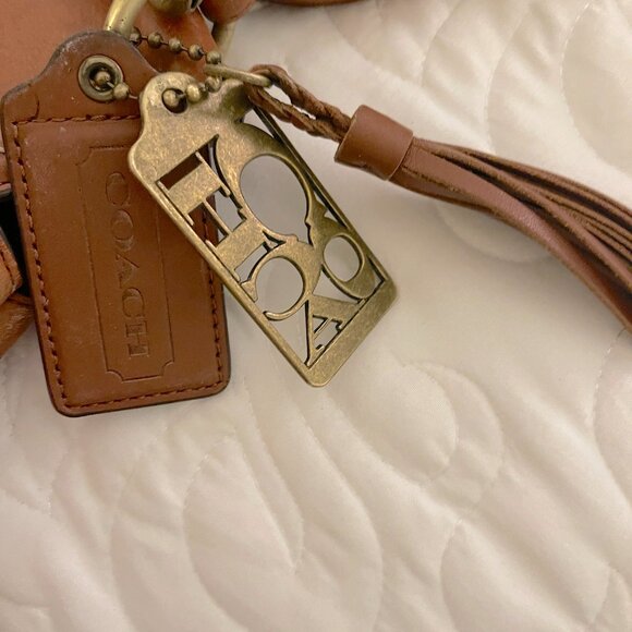 Coach Vintage Willis Legacy Leather Brown Crossbody Bag G1269-19132 Used - Picture 12 of 16